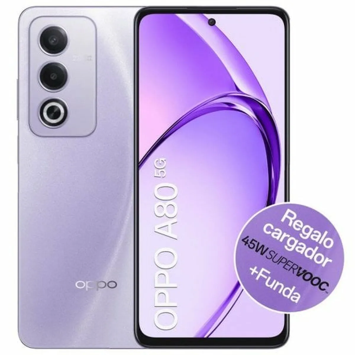 Oppo A80 - Violet Reconditionné - 204,05 € Oppo A80 - Violet Reconditionné Oppo reconditionné disponible sur Rue du Commerce Seconde Vie
