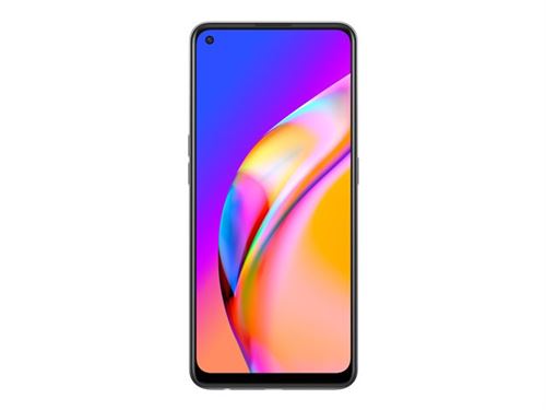 OPPO A94 - 5G smartphone - double SIM - RAM 8 Go / Mémoire interne 128 Go - OLED display - 6.43" - 2400 x 1080 pixels - 4x caméras arrière 48 MP, 8 MP, 2 MP, 2 MP - front camera 16 MP - fluide noir État correct reconditionné disponible sur Fnac