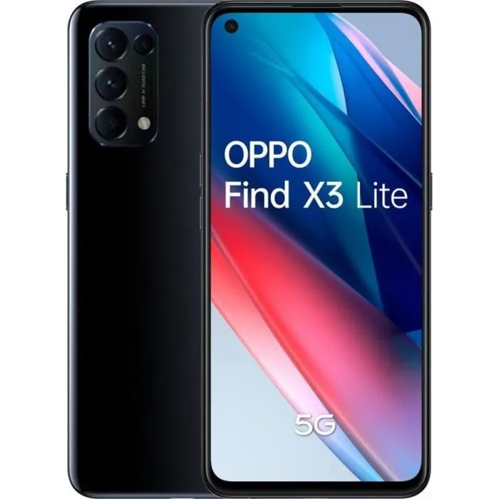 OPPO Find X3 Lite 5G 128 Go Noir - Reconditionné - Excellent état Reconditionné - 163,90 € OPPO Find X3 Lite 5G 128 Go Noir - Reconditionné - Excellent état Reconditionné Oppo reconditionné disponible sur Cdiscount Seconde Vie