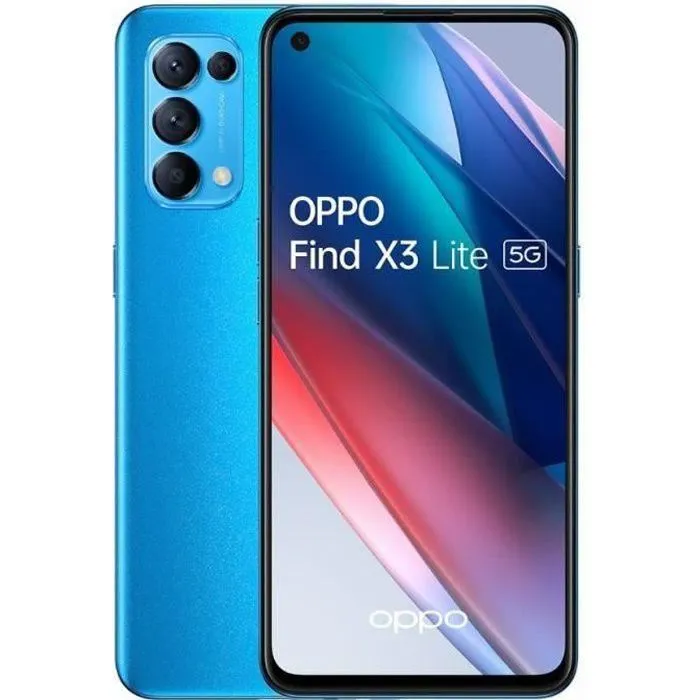 OPPO Find X3 Lite 5G 128Go Bleu (2021) - Reconditionné - Très bon état Reconditionné - 127,00 € OPPO Find X3 Lite 5G 128Go Bleu (2021) - Reconditionné - Très bon état Reconditionné Oppo reconditionné disponible sur Cdiscount Seconde Vie