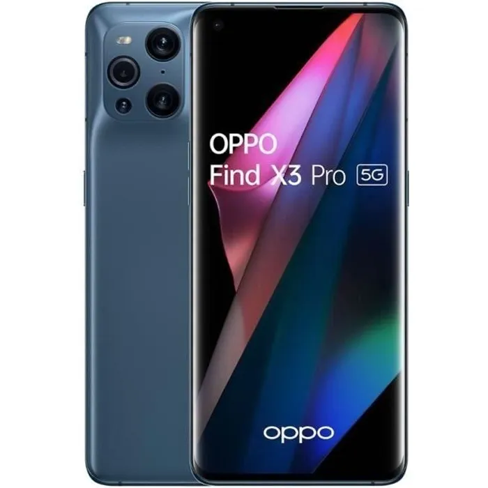 Acheter OPPO Find X3 Pro 5G 256Go Bleu (2021) - Reconditionné - Très bon état refurbished - 273,00 € OPPO Find X3 Pro 5G 256Go Bleu (2021) - Reconditionné - Très bon état refurbished reconditionné disponible sur Cdiscount Seconde Vie
