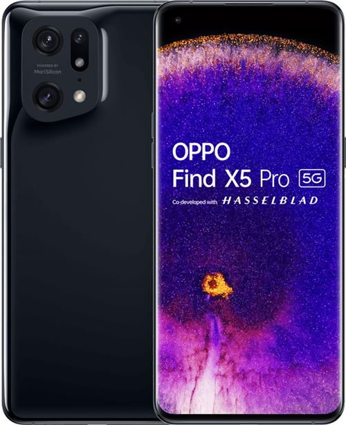 OPPO FIND X5 PRO 256GB BLACK État correct Oppo reconditionné disponible sur Fnac