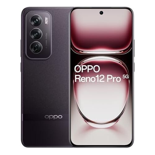 Oppo Reno 12 Pro 5G 12 GB 512 GB Dual-SIM Nebula Black Parfait état Oppo reconditionné disponible sur Refurbed | Dero