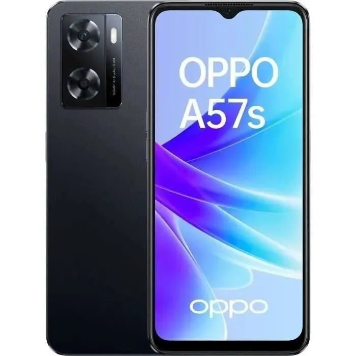 OPPO Smartphone A57S - 128 Go - 4 GB - Starry - Noir (2022) - Reconditionné - Très bon état Reconditionné - 129,00 € OPPO Smartphone A57S - 128 Go - 4 GB - Starry - Noir (2022) - Reconditionné - Très bon état Reconditionné Oppo reconditionné disponible sur Cdiscount Seconde Vie