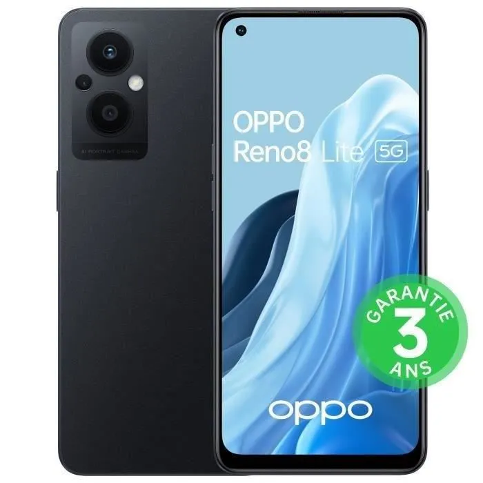 OPPO Smartphone Reno8 Lite - 128Go - 5G - Noir Cosmique (2022) - Reconditionné - Très bon état Reconditionné - 206,16 € OPPO Smartphone Reno8 Lite - 128Go - 5G - Noir Cosmique (2022) - Reconditionné - Très bon état Reconditionné Oppo reconditionné disponible sur Cdiscount Seconde Vie