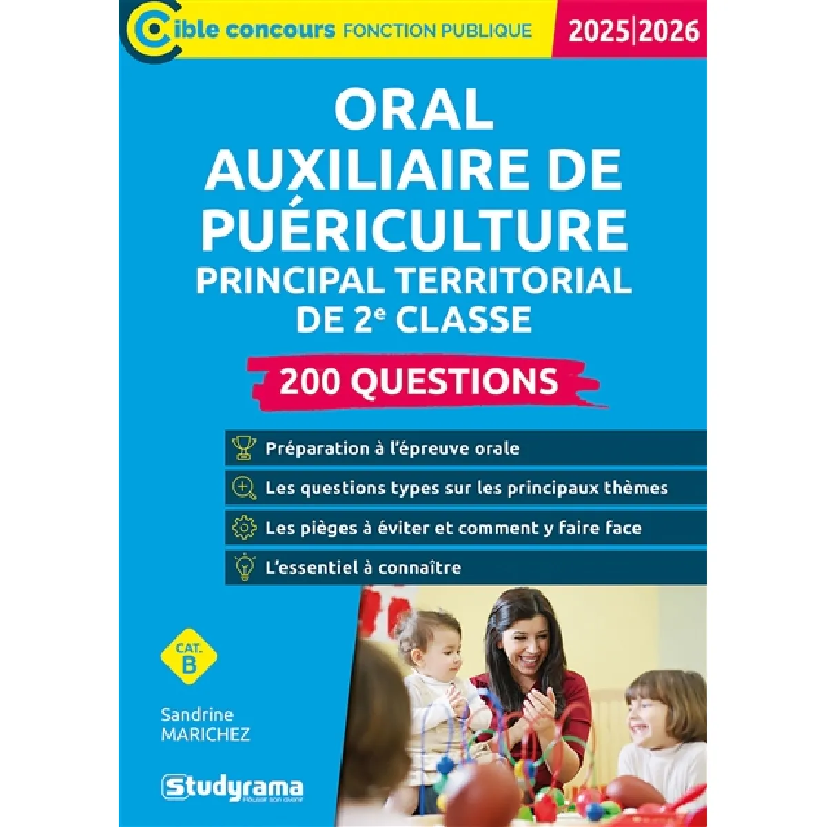 Oral auxiliaire de puériculture principal territorial de 2e classe : 200 questions, cat. B : 2025-2026 État correct - 11,34 € Oral auxiliaire de puériculture principal territorial de 2e classe : 200 questions, cat. B : 2025-2026 État correct N/A (Il ne s'agit pas d'une marque reconditionné disponible sur Rue du Commerce Seconde Vie