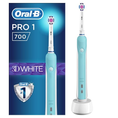 Oral-B Pro 700 White - Brosse à dents État correct Braun reconditionné disponible sur Fnac