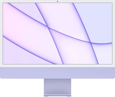 Ordinateur Apple IMAC 24 M1 16G 256G CPU 8 GPU 8 Violet Bon état iMac reconditionné disponible sur Boulanger