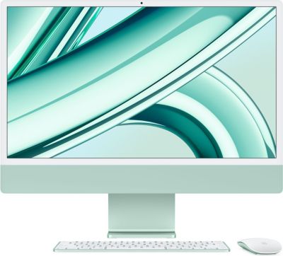 Ordinateur Apple IMAC 24' M3 8Go 256Go CPU 8 GPU 10 Vert Bon état iMac reconditionné disponible sur Boulanger