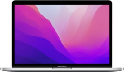 Ordinateur Apple MACBOOK Pro 13' M2 8Go RAM 256Go SSD Argent Bon état reconditionné disponible sur Boulanger
