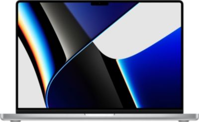 Ordinateur Apple MACBOOK Pro 16' M1 Pro 16Go RAM 512Go SSD Argent Bon état reconditionné disponible sur Boulanger