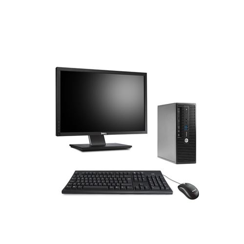 Ordinateur de bureau - HP ProDesk 400 G3 Tour - 8Go - SSD 128Go + Écran 22 État correct N/A reconditionné disponible sur Fnac | Dero