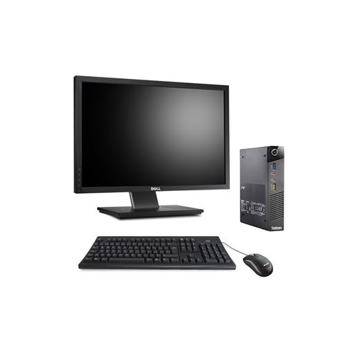 Ordinateur de bureau - Lenovo ThinkCentre M73 Tiny - 8Go - 500Go HDD + Écran 22 - Intel Core i5 - 8 - 500 - Windows 10 Famille 64bits État correct N/A reconditionné disponible sur Fnac