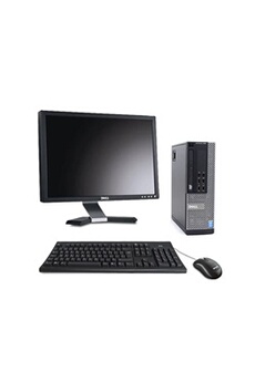 Ordinateur de bureau - OptiPlex 3010 DT - 4Go - 250Go HDD + Ecran 20 État correct Dell reconditionné disponible sur Darty