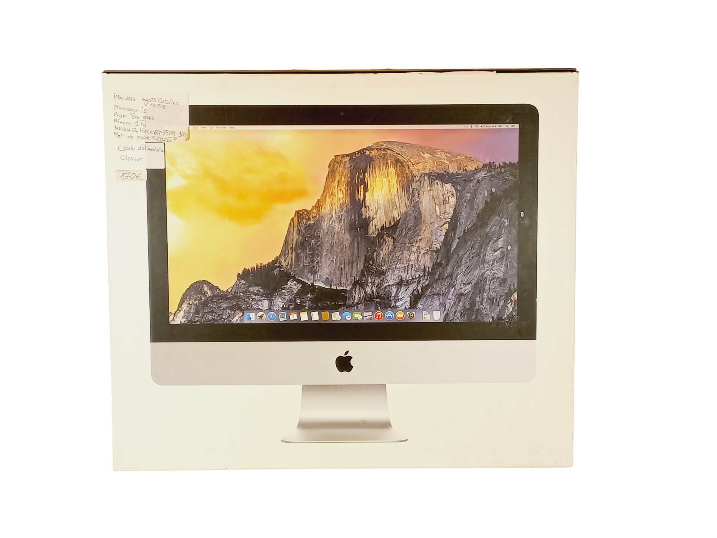 Acheter Ordinateur IMAC processor I5. RAM 8 go / Disque dur 1 To avec son clavier dans son carton Très bon état - 119,00 € | Dero Ordinateur IMAC processor I5. RAM 8 go / Disque dur 1 To avec son clavier dans son carton Très bon état reconditionné disponible sur Label Emmaüs | Dero