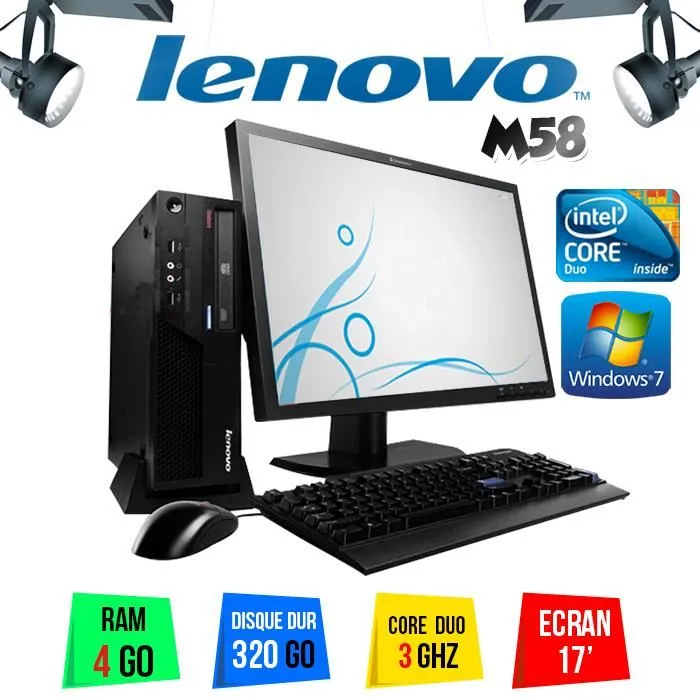 ORDINATEUR LENOVO Reconditionné Lenovo reconditionné disponible sur Cdiscount Seconde Vie | Dero