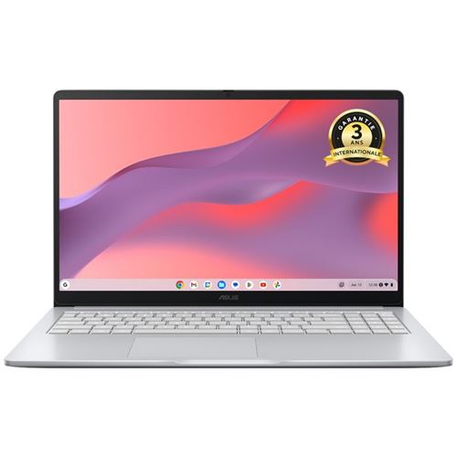 Ordinateur portable ASUS Chromebook CX1505 Pure Grey 15,6" FHD IPS 8 Go État correct N/A reconditionné disponible sur Fnac