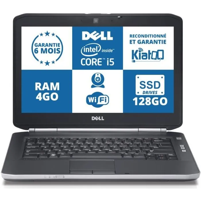 Ordinateur portable - DELL - Latitude E6420 - Core i5 - RAM 4 Go - SSD 128 Go - Reconditionné Reconditionné - 149,00 € Ordinateur portable - DELL - Latitude E6420 - Core i5 - RAM 4 Go - SSD 128 Go - Reconditionné Reconditionné Hewlett-Packard reconditionné disponible sur Cdiscount Seconde Vie | Dero
