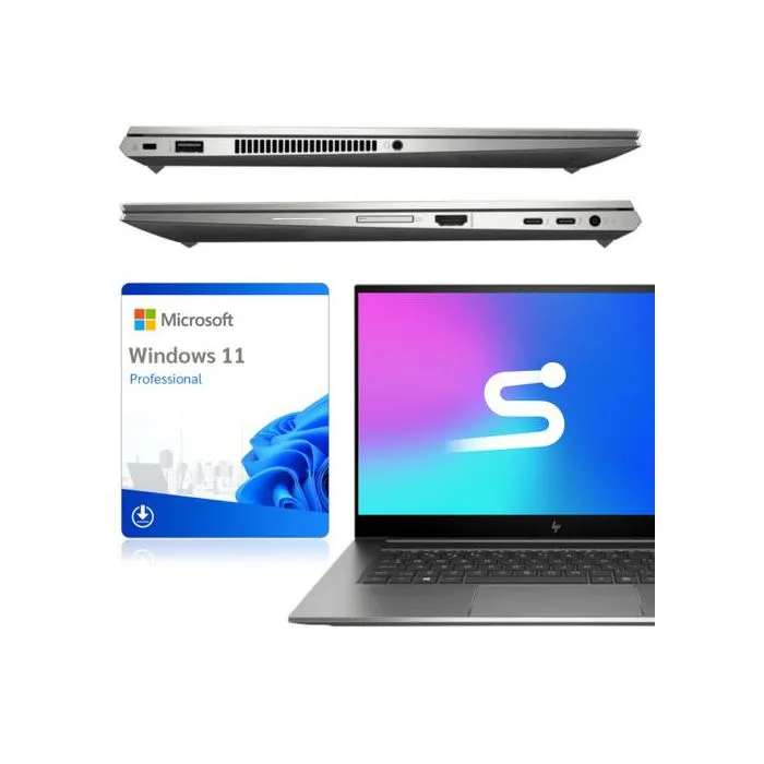 Ordinateur portable HP ZBOOK STUDIO 15 G8 I7-11850H 32GB 2000GB NVME SSD FULL HD RTX A2000 WIN11PRO Reconditionné Hewlett-Packard reconditionné disponible sur Cdiscount Seconde Vie