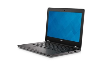 Ordinateur portable Latitude E7270 12.5 pouces Noir 256 Go SSD 2.40 GHz ATI HD Graphics 520 DDR4 État correct Dell reconditionné disponible sur Darty