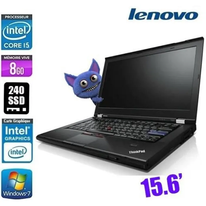 Ordinateur Portable - LENOVO - THINKPAD T420 - Core i5 2.5GHz - 8 Go RAM - 240 Go SSD - 14 Reconditionné - 179,00 € Ordinateur Portable - LENOVO - THINKPAD T420 - Core i5 2.5GHz - 8 Go RAM - 240 Go SSD - 14 Reconditionné Lenovo reconditionné disponible sur Cdiscount Seconde Vie