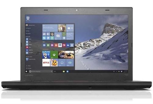 Ordinateur Portable Lenovo ThinkPad T460 256 Go SSD 8Go Ram Intel Core i5-6300U 2,40GHz Avec Webcam 14 État correct Lenovo reconditionné disponible sur Fnac