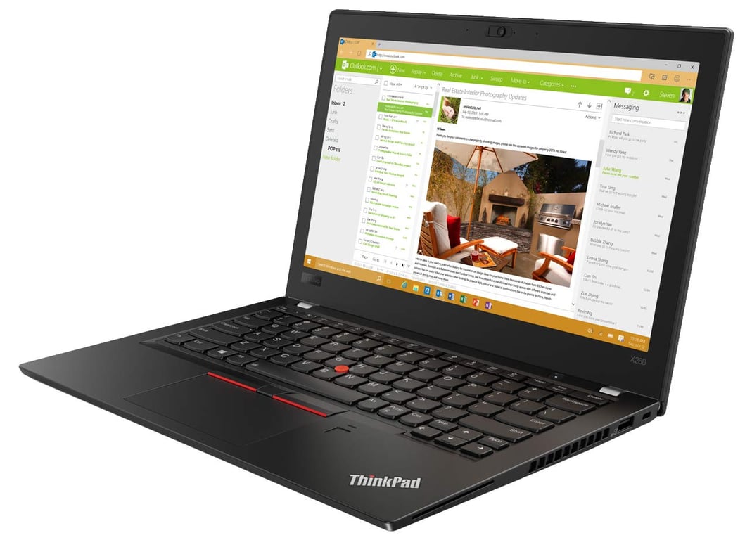 Ordinateur Portable Lenovo Thinkpad X280 - Core i5 1.6 Ghz - RAM 16 Go - SSD 256 Go - Bon état Bon état Lenovo reconditionné disponible sur Pixmania