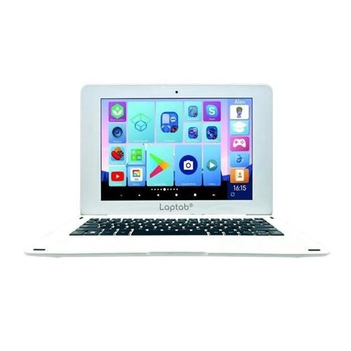 Ordinateur portable tactile LAPTAB pour enfant de 7 ans et plus, écran Full HD de 10.1, stockage 128Go, RAM 4 Go, État correct N/A reconditionné disponible sur Fnac