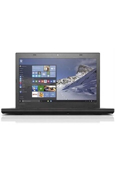 Ordinateur Portable ThinkPad T460 256 Go SSD 8Go Ram Intel Core i5-6300U 2,40GHz Avec Webcam 14 État correct Lenovo reconditionné disponible sur Darty