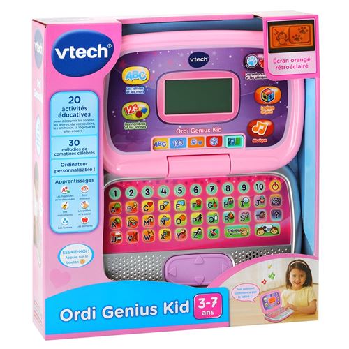Ordinateur Vtech Genius Kid Rose État correct VTech reconditionné disponible sur Fnac
