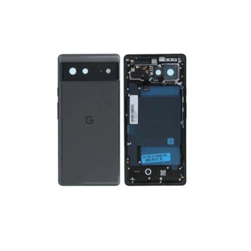 Original Cache Battere Vitre Arrière PULLED Noir Carbone pour Google Pixel 6 (Grade A) État correct N/A reconditionné disponible sur Fnac