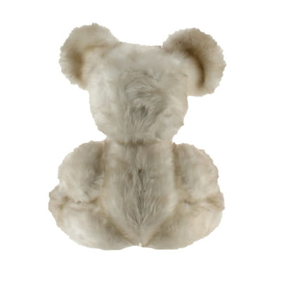 Voir photo 3 de Ours blanc de collection année 80 vintage - Créations Blanchet - dimension 38 x 30 x 59 cm Ours blanc de collection année 80 vintage - Créations Blanchet - dimension 38 x 30 x 59 cm État correct reconditionné photo 3