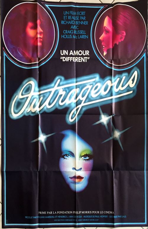 Outrageous AFFICHE CINEMA ORIGINALE État correct N/A reconditionné disponible sur Fnac