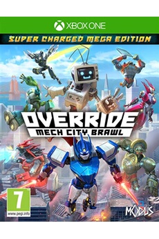 Override Mech City Brawl Super Charged Mega Edition Xbox One Bon état Just For Games reconditionné disponible sur Darty | Dero