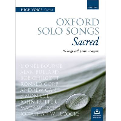 Oxford Solo Songs Sacred - Recueil avec support(s) en ligne High Voice and Piano or Organ OUP9780193365810 9780193365810 État correct - 20,35 € Oxford Solo Songs Sacred - Recueil avec support(s) en ligne High Voice and Piano or Organ OUP9780193365810 9780193365810 État correct Oxford University Press reconditionné disponible sur Fnac