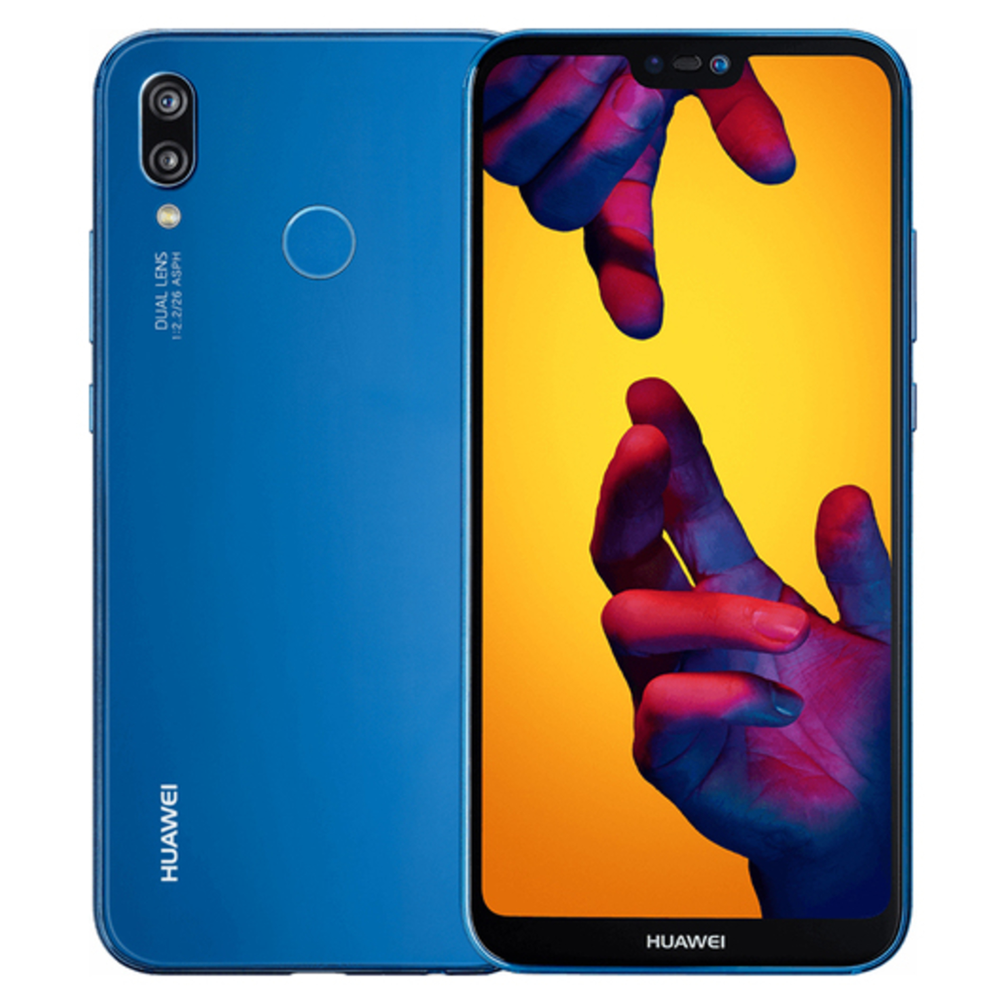 P20 Lite 64 Go, Noir, Bleu - Excellent état Parfait état Huawei reconditionné disponible sur Pixmania