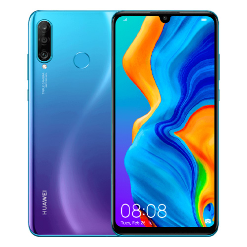 P30 lite (dual sim) 128 Go bleu reconditionné Reconditionné Huawei reconditionné disponible sur Recommerce