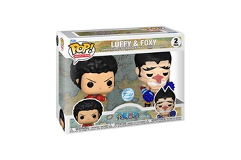 Pack 2 Figurines Pop Animation One Piece Luffy & Foxy with Chase Modèle aléatoire Exclusivité Fnac Très bon état reconditionné disponible sur Darty
