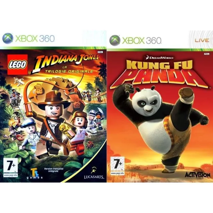 Pack 2 Jeux XBOX 360 Reconditionné Microsoft reconditionné disponible sur Cdiscount Seconde Vie