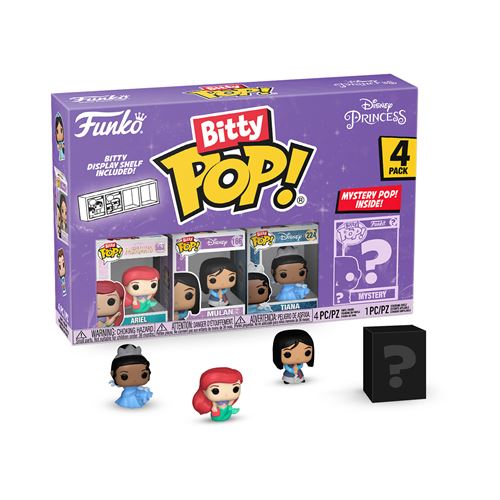 Pack 4 figurines Funko Bitty Pop Disney Princess Ariel État correct Funko reconditionné disponible sur Fnac