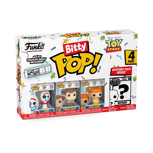 Pack 4 Figurines Funko Bitty Pop Toy Story Forky État correct Funko reconditionné disponible sur Fnac