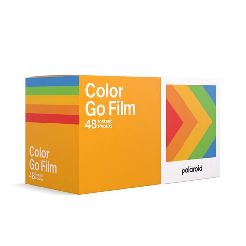 Pack 48 Films instantanés Polaroid Go cadre Blanc État correct Polaroid reconditionné disponible sur Fnac