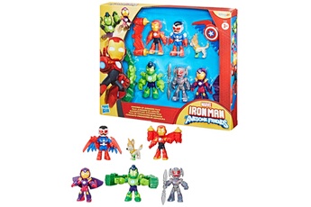 Pack 6 Figurines Marvel Iron Man and his Awesome Friends Pack Avengers en armure Bon état - 19,99 € Pack 6 Figurines Marvel Iron Man and his Awesome Friends Pack Avengers en armure Bon état Hasbro reconditionné disponible sur Darty
