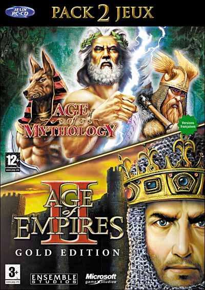 Pack Age of Mythologie + Age of Empire II - Gold Edition État correct - 79,96 € Pack Age of Mythologie + Age of Empire II - Gold Edition État correct Microsoft reconditionné disponible sur Fnac