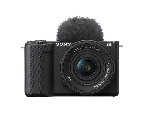 Pack Appareil photo hybride Sony ZV-E10 II Noir + 16-50mm f/3.5- 36 OSS II État correct Sony reconditionné disponible sur Fnac
