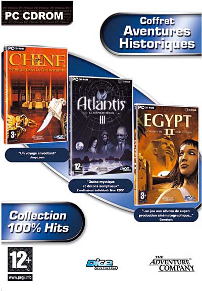 Acheter Pack Aventures Historiques État correct - 23,63 € Pack Aventures Historiques État correct Koch Media reconditionné disponible sur Fnac