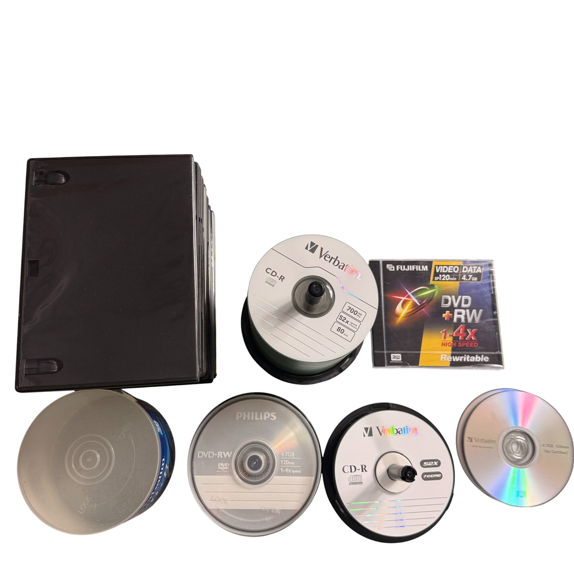 Acheter Pack Bring back Émule : ensemble de cd vierge a gravé + boite offerte Très bon état - 24,99 € | Dero Pack Bring back Émule : ensemble de cd vierge a gravé + boite offerte Très bon état reconditionné disponible sur Label Emmaüs | Dero