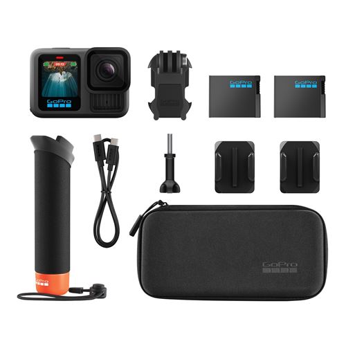 Pack Caméra sport GoPro HERO13 Black + Accessoires État correct Xsories reconditionné disponible sur Fnac