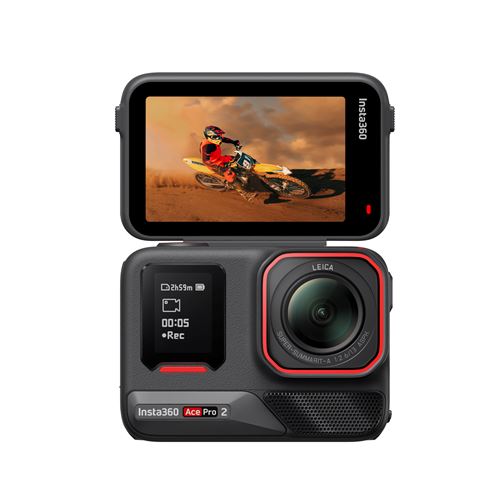 Pack Caméra sport Insta360 Ace Pro 2 Noir + 2nde batterie État correct Insta360 reconditionné disponible sur Fnac
