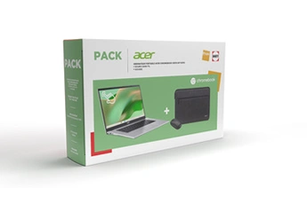 Pack Chromebook 315 CB315-8HT-85FQ 15,6" Ecran tactile MediaTek Kompanio 540 8 Go RAM 128 Go eMMC Argent Bon état Acer reconditionné disponible sur Darty | Dero